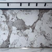 3200x1600mm plaque de pierre sintrée pour la vanité de salle de bains