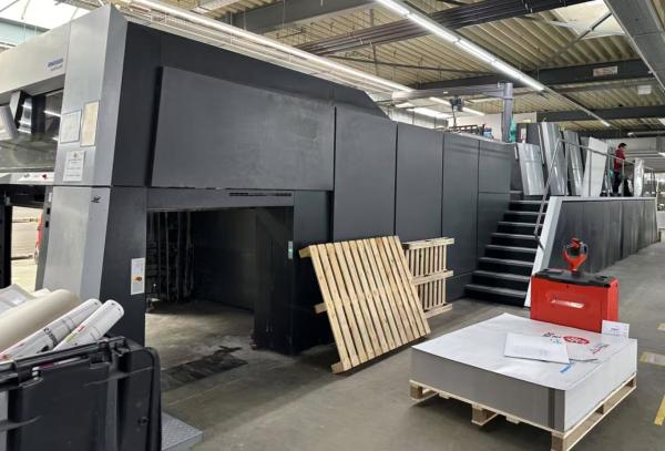 Prensa de offset Heidelberg XL162-5+L de segunda mano 2017 En excelente estado