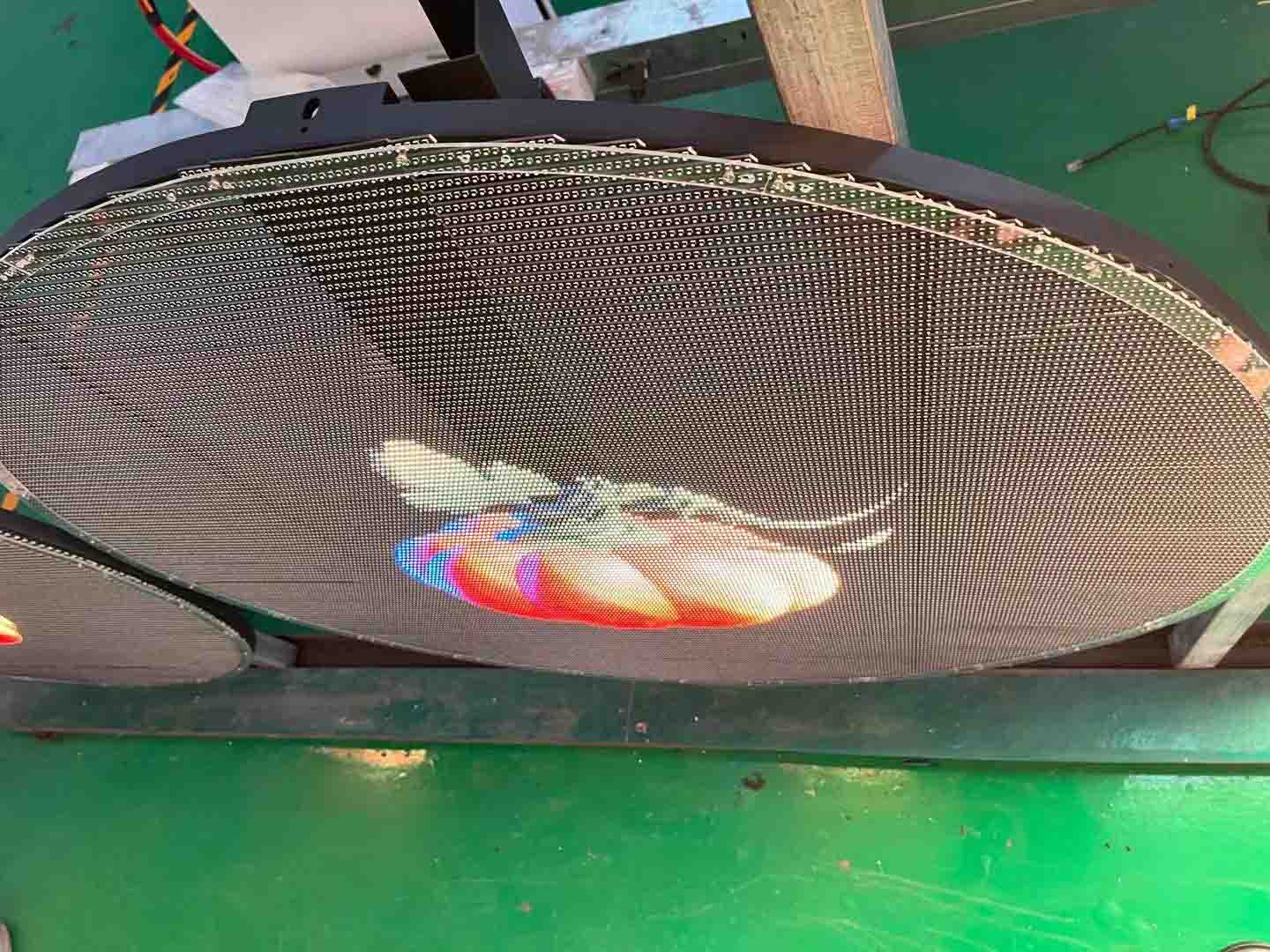 Высокая яркость 3840Hz обслуживание экрана СИД круга обновленного тарифа заднее