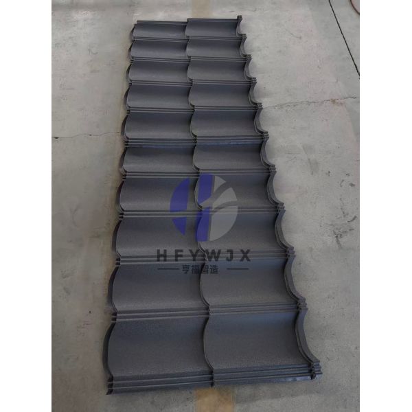 Intelligent Control 16-21 Roll Glazed Tile Roll Forming Machine 1110  Full Automatic