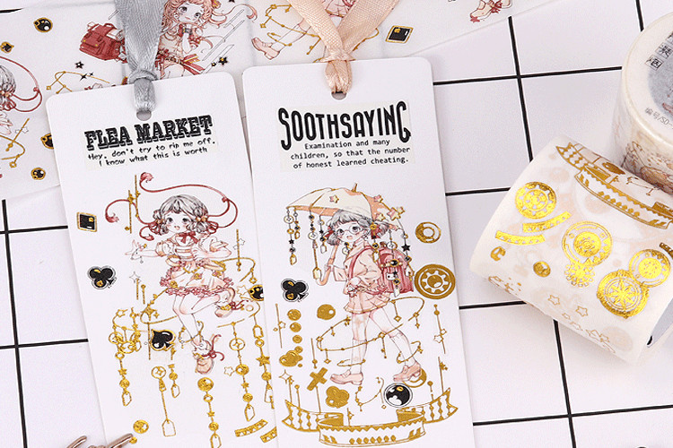 ЛЮБИМЕЦ напечатанный таможней водоустойчивый покрасил ленту Washi для Scrapbook DIY