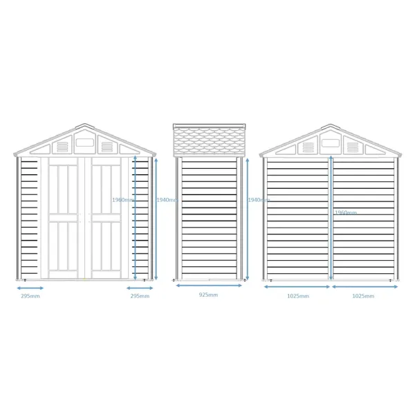 Outdoor Mobile Garden Utility Room Portable Container House