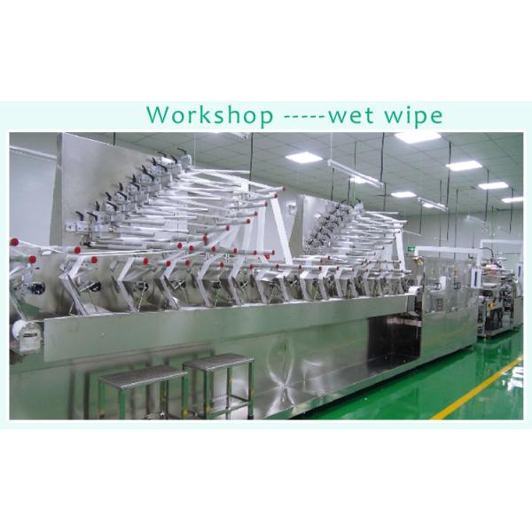 Младенец ткани Spunlace влажный обтирает не сплетенную ткань устранимую для младенца