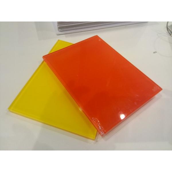 Opaque Orange EVA foil for glass laminating