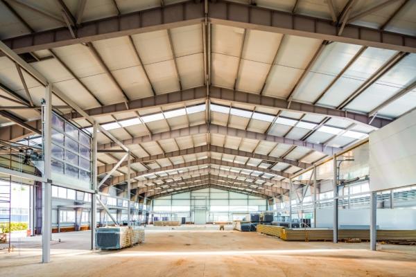 Edifícios de aço de grande envergadura e modulares de trabalho pesado
