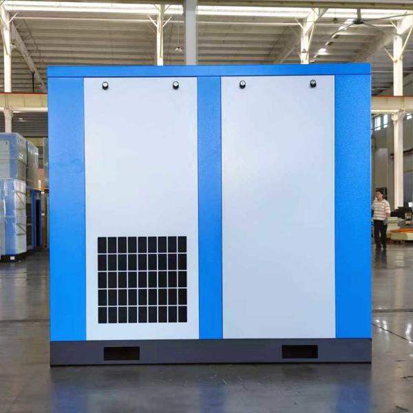 Compresseur d'air à vis industriel à aimant permanent de 75 ch 55 kW