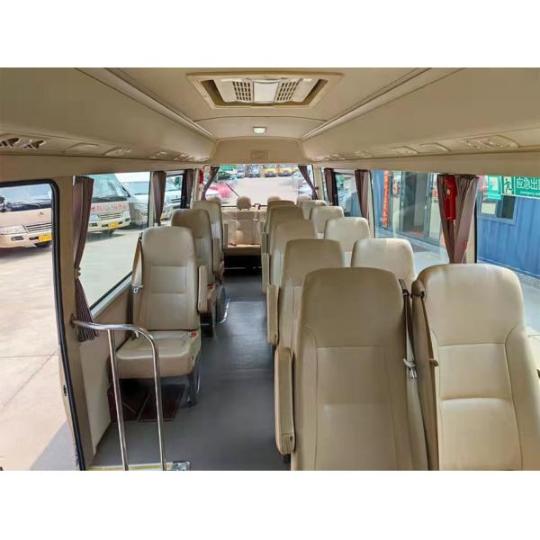 Золотой Дракон Подержанные LHD фургоны Дизель AC Подержанные малые автобусы 19 мест