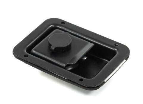 Textured Black Spraying T Handle Flush Latch Zinc Alloy