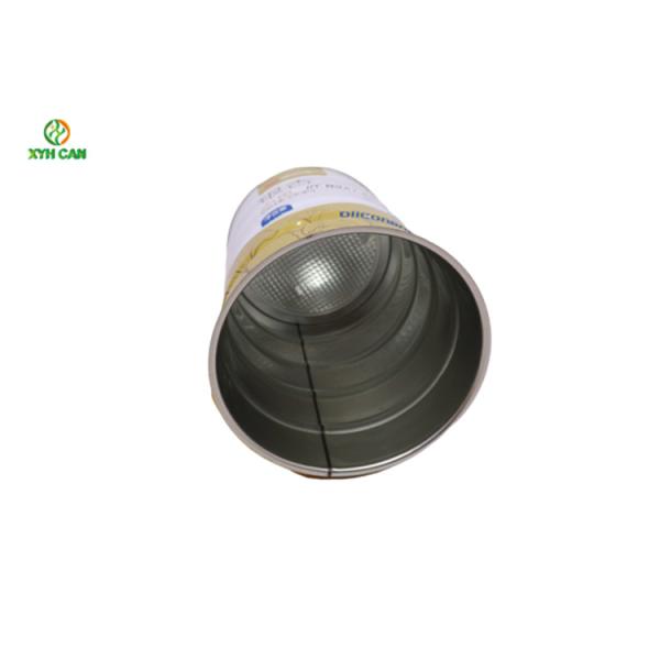 Food Grade Empty Milk Powder Tin Can Tin Plate Containers Packaging 0.21mm  Thickness