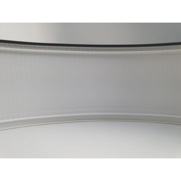 Black Color Aluminum Alloy Coil Trim Cap Strip For Professional Sign Making