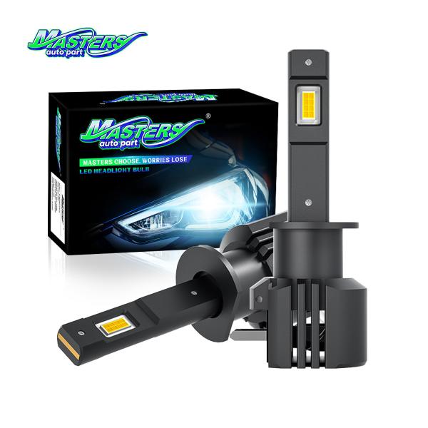 Masters FH-H1 1:1 con bombilla de halógeno 80W 8000lm 6000k bombilla de faro LED