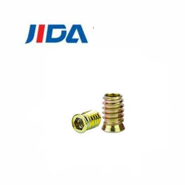Outside Threaded Wood Furniture Hex Screws M6 M8 M10 Zinc Plated Carbon Steel