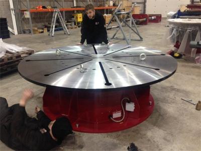 Positioner giratório da soldadura da tabela da volta 10T