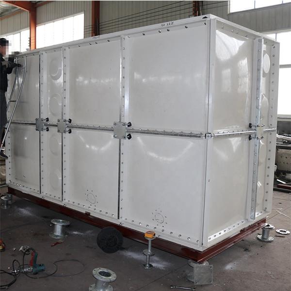 Healthy Material FRP GRP SMC Water Tank Durable For Hotel / Restaurant Food Grade