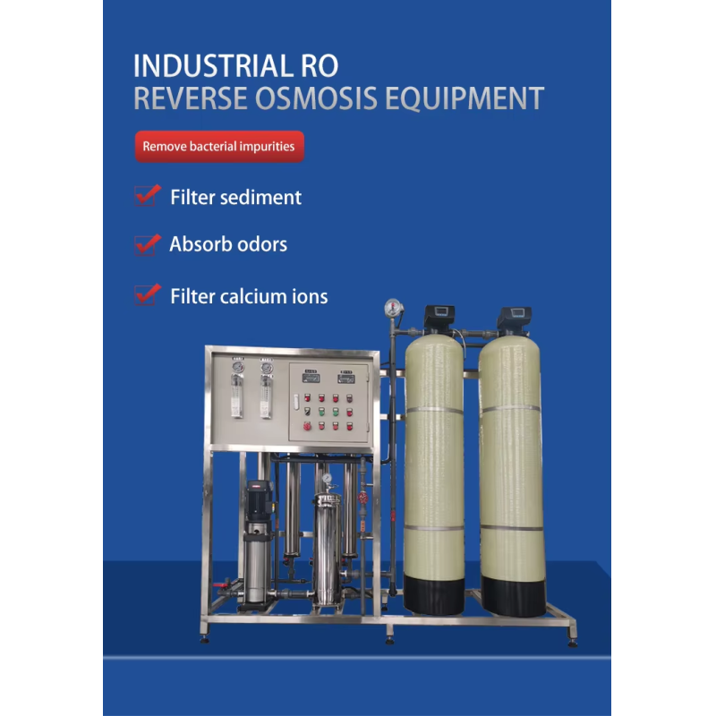 Automatic Reverse Osmosis Water Purification System with 99% High Purity Auto-controlled Operation and Stainless Steel Build