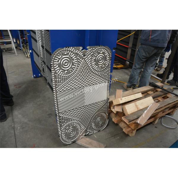 Gasketed Welded Plate Type Heat Exchanger Plate Stainless Steel For Cooling