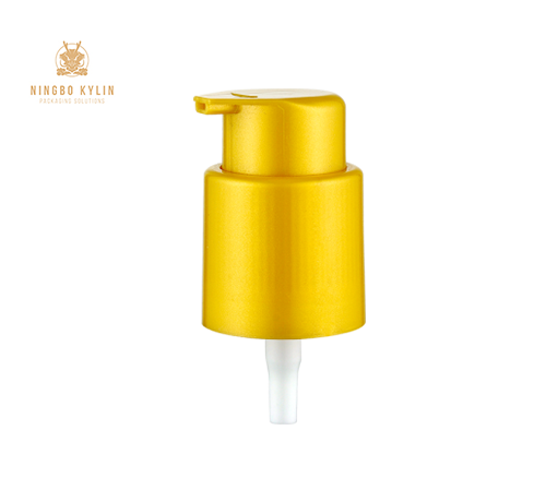 Aluminium Gold Cosmetic Treatment Pumps K702-8 Nonspill Multipurpose