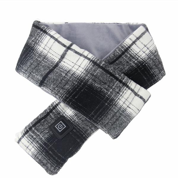 Washable Fleece Electric Heated Scarf  USB Charging Winter Usage