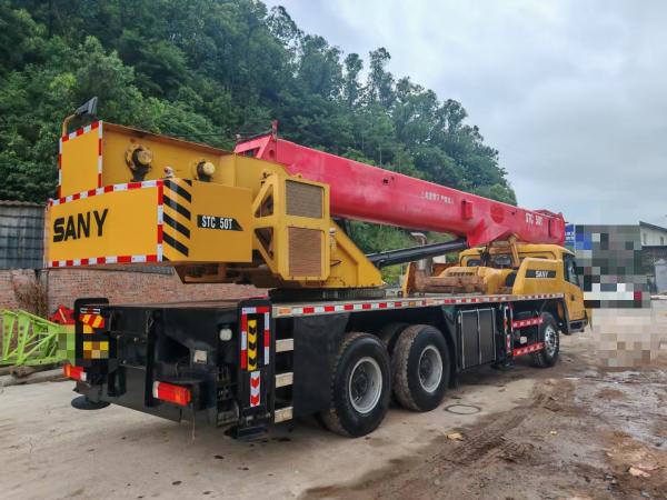2018 SANY Used Truck Crane 25T STC250T Fully Hydraulic Mobile Crane Lifting Machinery