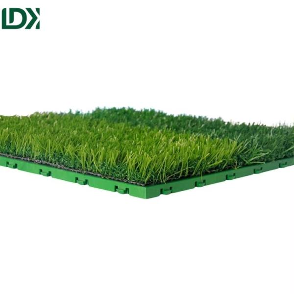 Outdoor Garden Synthetic Grass Turf Interlocking Green Lawn Carpet For Beautiful Low-Maintenance Lawn