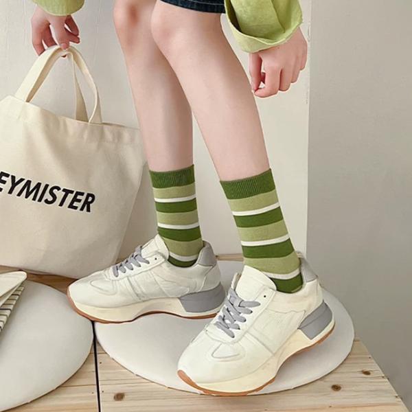 Calcetines personalizados de algodón para mujeres Calcetines de uso diario sostenibles y transpirables