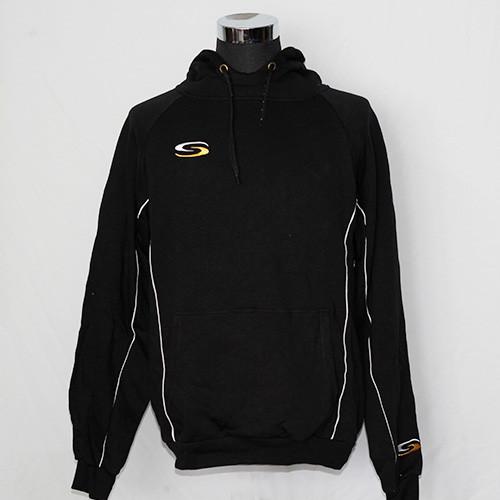 Kangaroo Pocket Hooded Sweatshirt Jacket Center With Custom Embroidered / Printing Logo