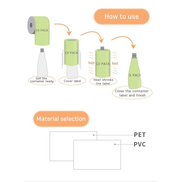 Рукави сокращения жары обруча Gravure для фильма ярлыка сокращения Pvc бутылок 76.2mm