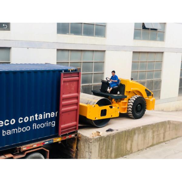 2900mm 10 Ton Vibratory Road Roller With 82KW Diesel Power