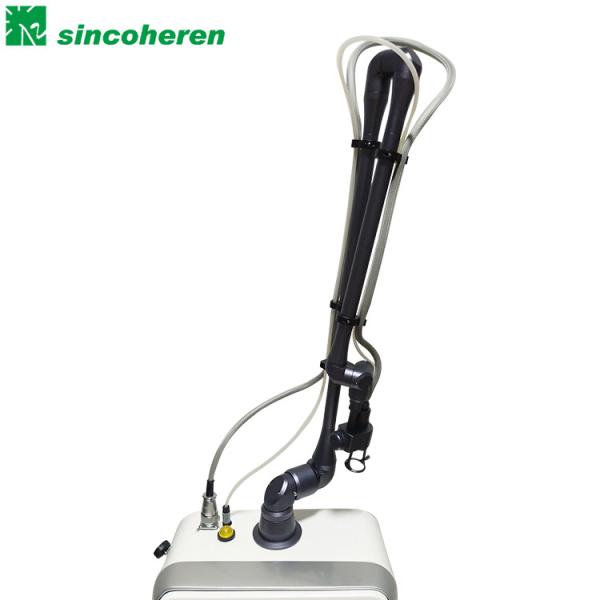 Dermatology CO2 Fractional Laser Machine 10600nm Built In Smoke Evacuation System
