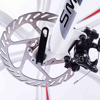 48V 10AH 350W Portable Electric Bike , Blue 26 Inch Electric Folding Bike