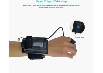 Leitor sem fio pequeno Wearable do código de barras do varredor MS3392 do código de barras de Bluetooth