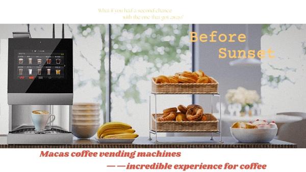 Máquina de venda automática de café comercial de aço inoxidável 2700W