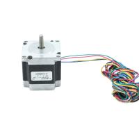 Motor deslizante do Nema 23 12 quilogramas de cm 169oz 1,2 grau 57BYGH416-12 do eixo 1,8 do nanômetro 1.5A no único