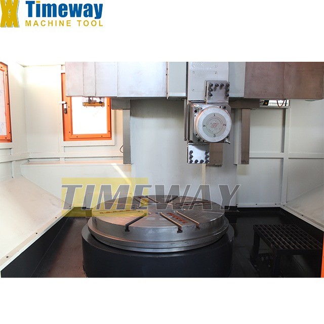 Vertical CNC Lathe Machine with 1250mm Max. Turning Diameter and 0mm Spindle Bore