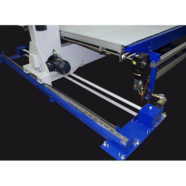 Sponge Vertical Straight Large Cnc Foam Cutter PLC Control Rotary Work Table