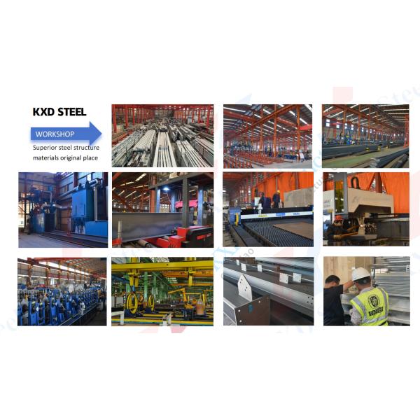 Corrugated Steel Panel Prefab Metal Warehouse Anti Corrosion Coating Free Design