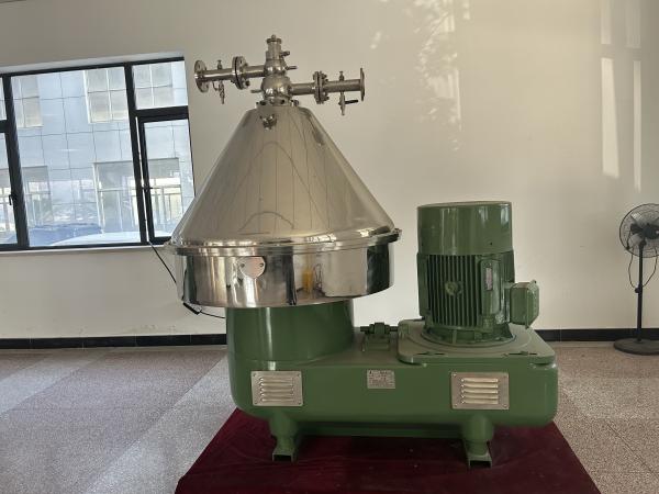 A correia de aço inoxidável do separador de óleo do disco conduz o centrifugador automático da descarga da escória para a farmácia