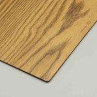 Panneau composite en aluminium personnalisé, façade composite extérieure antistatique de 0,4 cm