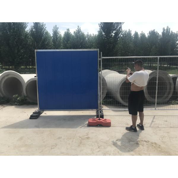 Color Bond Steel Temporary Hoarding Available Customized Size