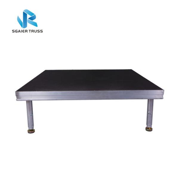 Stable School Portable Aluminum Stage Platforms , Wooden Folding Stage Platform