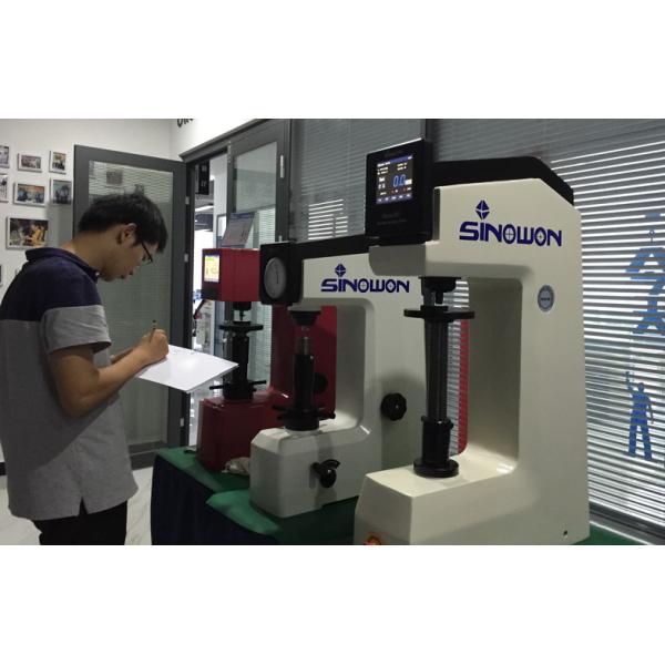 Manual Loading Dial Gauge Rockwell Hardness Testing Equipment With Vertical Space 175mm