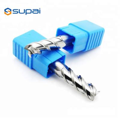 High Speed Carbide End Mills For Aluminum / 3 Flute End Mill Aluminum
