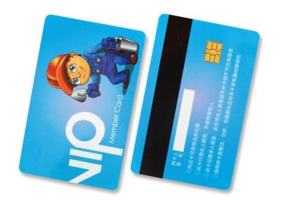 Hico Magnetic Stripe RFID Tag PVC Access Control Smart Chip Card HI TAG1/2/S256