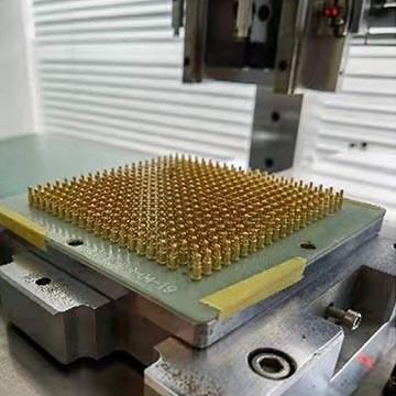 Conector de pin Pogo de fuerza de resorte con altura de trabajo de 4,9 mm Tipo de pin Pogo