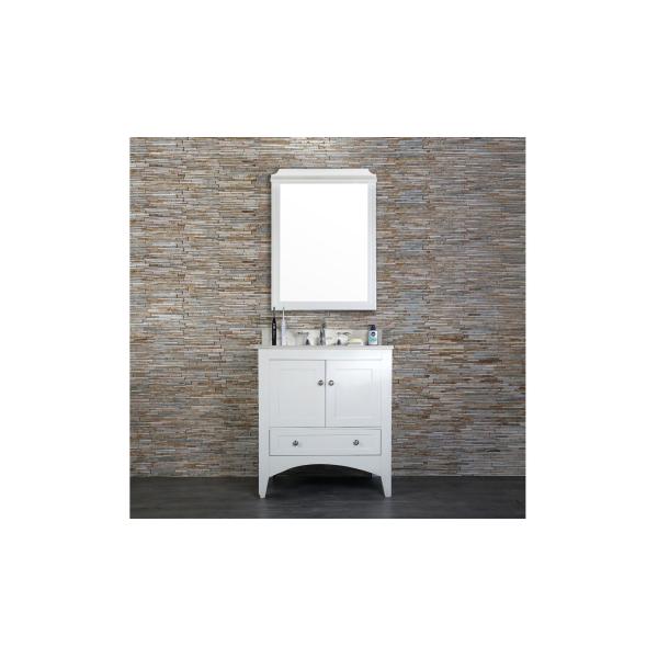 Luxury Custom Bathroom Countertop American Style Full Overlay Construction