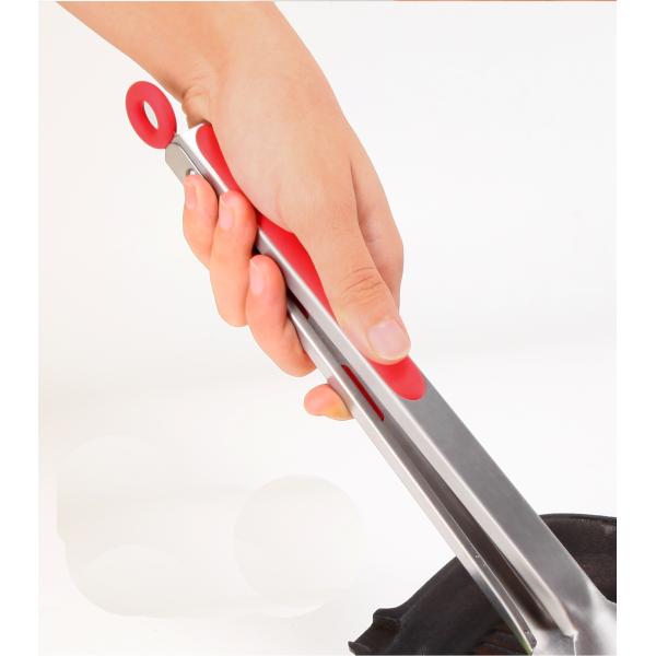 Stainless Steel Food Anti-hot Insulation Silicone Bread Clip for Durable Utensil Sets