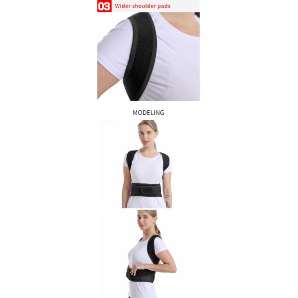 Steel bone support adult back posture correction with posture lumbar correction device