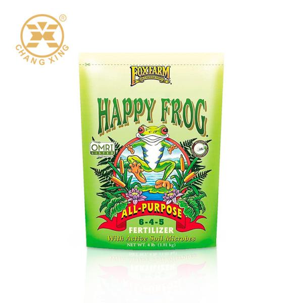 50Lb 10kg 20kg Plastic Fertilizer Packaging Bag CPP Fert Enhance Stand Up Pouch Packaging