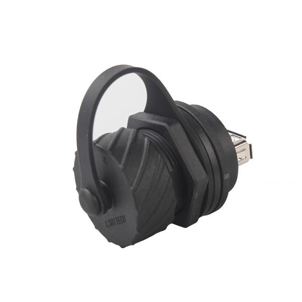 Fêmea a FB fêmea de USB ao acoplador impermeável de USB 2,0 AF