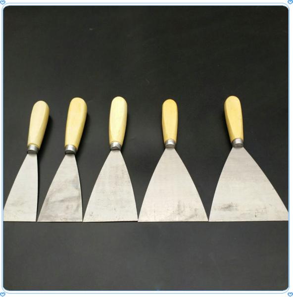 90 Degree Blade Angle Wooden Handle Paint Putty Knife Stainless Iron Scraper